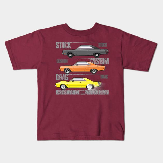 3 in 1 Kids T-Shirt by JRCustoms44